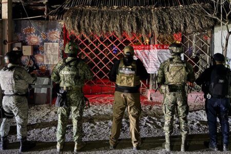 Combaten a narco delincuencia en Tulum y Chetumal