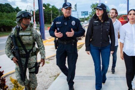 Histórica lucha contra la delincuencia en Playa del Carmen