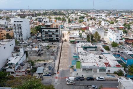 Aguakan continúa en la tercera etapa de drenaje en la colonia Gonzalo Guerrero en Playa del Carmen