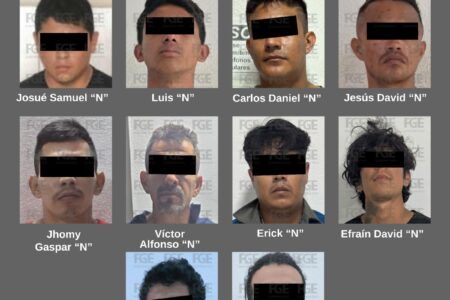 Por narcomenudeo, obtiene FGE de Quintana Roo vinculación a proceso para 12 personas