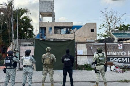 Limpian casas de drogas y malandros en Cancún