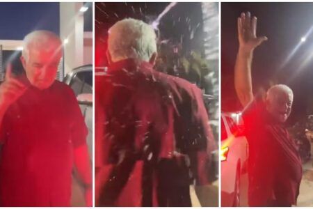 Increpan al hermano de AMLO, José Ramiro López Obrador por represión a estudiantes tabasqueños