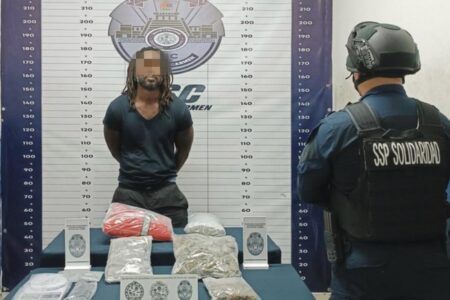 Paisano de Bob Marley es atrapado con más de un kilo de mariguana en Playa del Carmen